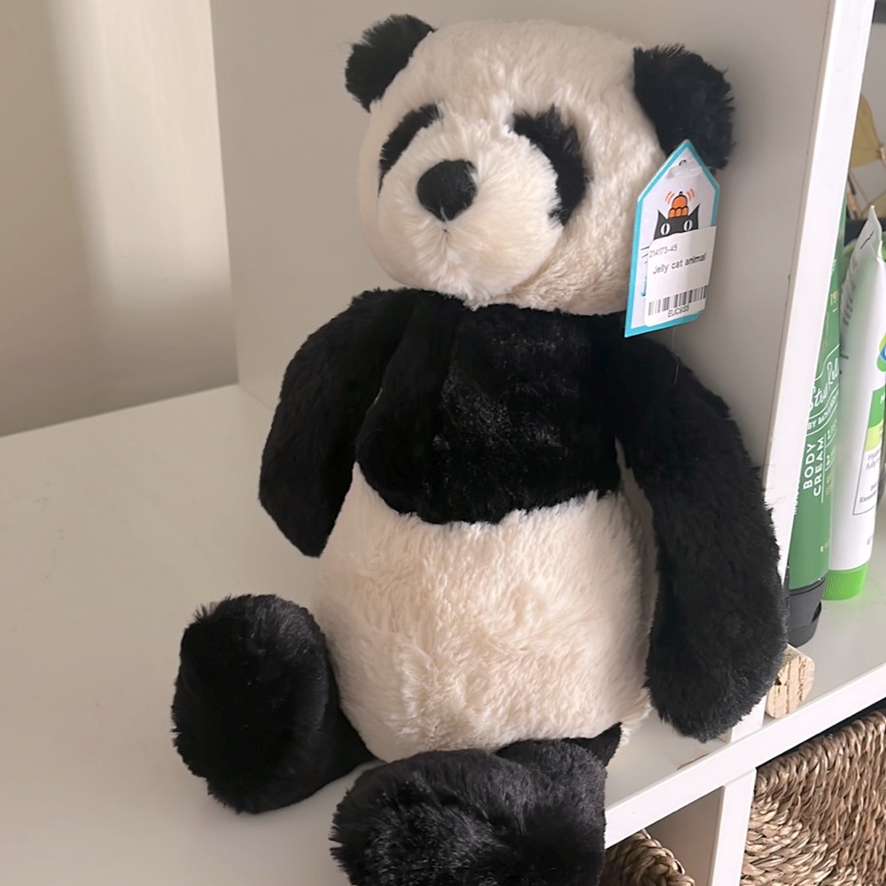 Jelly cat panda bear NEW WITH TAGS